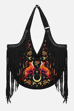 Restyle Tasche Umhängetasche Schultertasche Handtasche Lunar Grove Fuchs Flamme