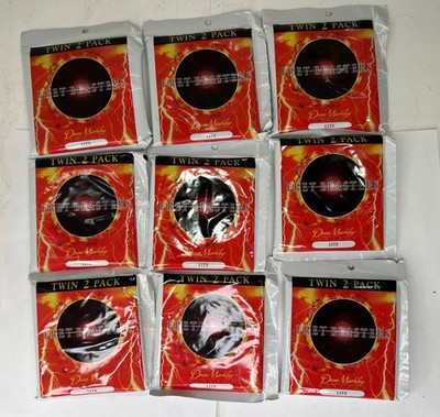 Lot of 9 Sealed Dean Markley Twin 2 Packs Fret Blasters Guitar Strings Lite