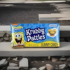 Nickelodeon SpongeBob SquarePants Gummy Krabby Patties Candy 2.54oz