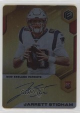 2019 Panini Elements RPS Rookie Signatures Gold 20/50 Jarrett Stidham Auto 6fs