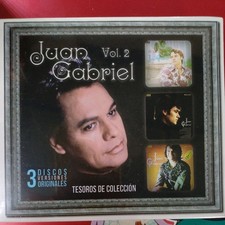 JUAN GABRIEL TESOROS DE COL VOL. 2-3CD - 3 Discos Versiones Originales. Sealed 
