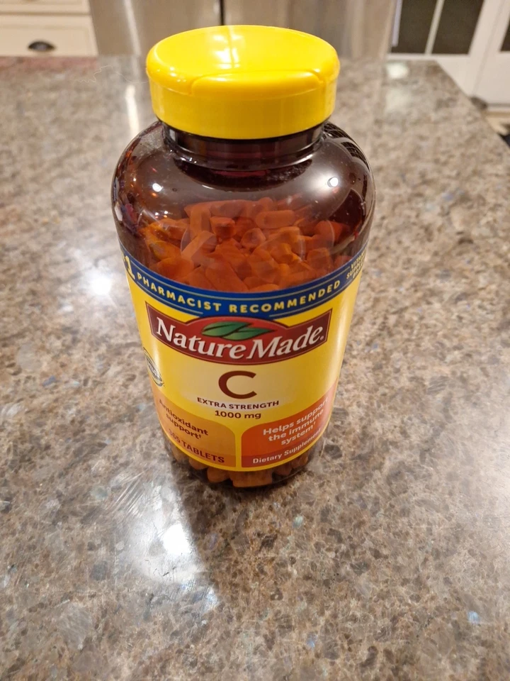 Vitamina C Extra Fuerza Nature Made 1000 mg, 365 Comprimidos Foto 3 de 4