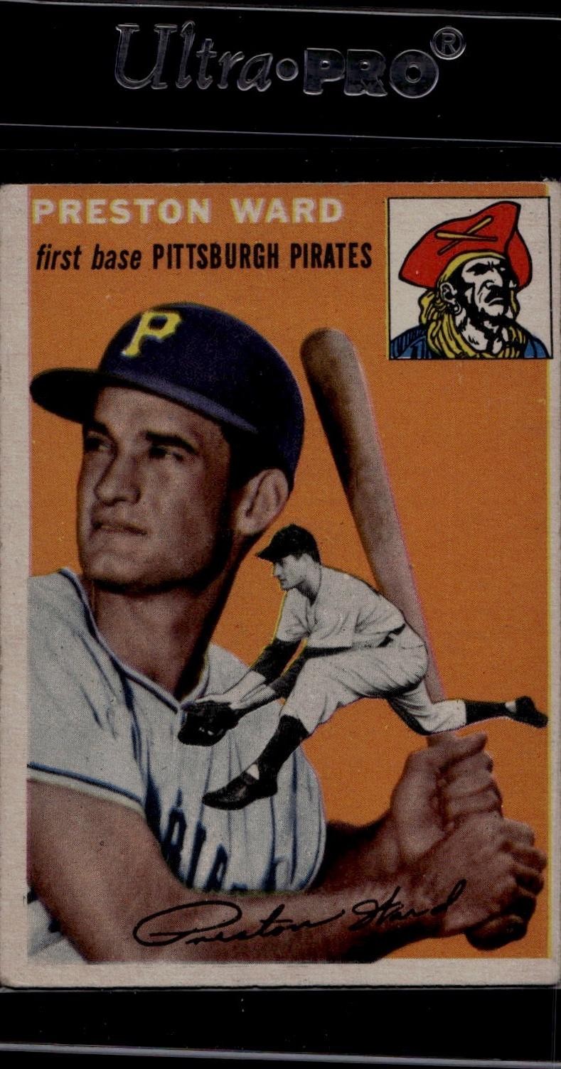 1954 Topps #72 Preston Ward VG (C)