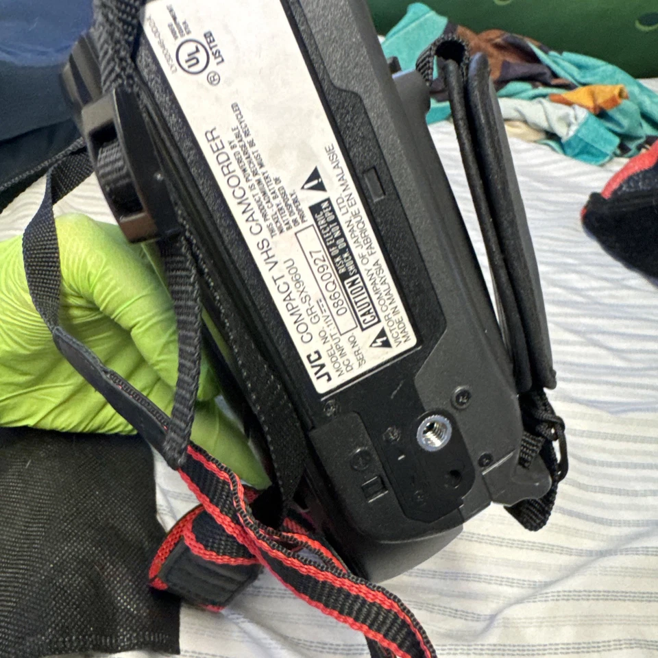 JVC GR-SX960U Super VHS SVHS SVHSC Camcorder VCR Player 300x Zoom Untested - Image 3 of 4