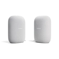 Google Nest Audio (2-Pack) Smart Speakers with Google Assistant 