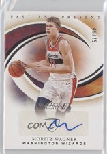 2019 Panini Immaculate Past and Present Signatures 46/75 Moritz Wagner Auto 6ns
