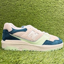 New Balance 550 Mens Size 10.5 Clay Green Gray Athletic Walking Shoes Sneakers