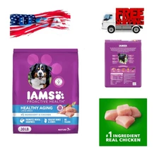 IAMS Proactive Health Healthy Aging Large Breed Dog Food for Mature and Senio...