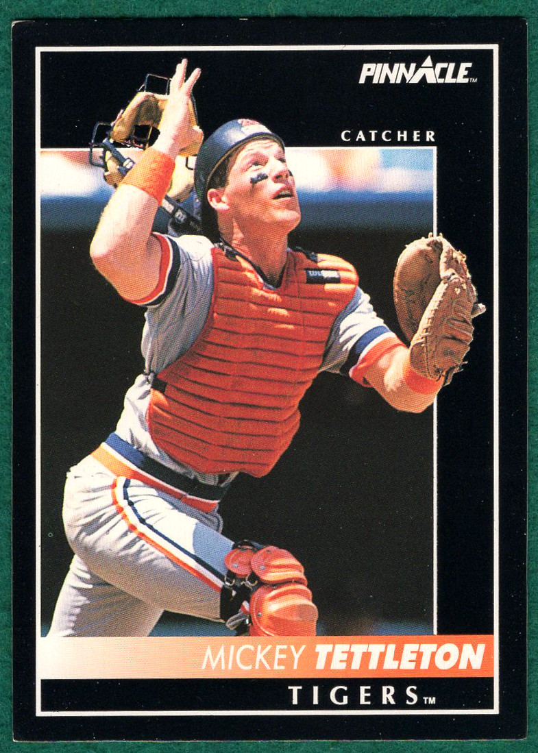Mickey Tettleton - 1992 Pinnacle #226 - Detroit Tigers Baseball Card