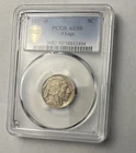 KEY ERROR: 1937 D THREE LEGGED BUFFALO NICKEL PCGS AU50 GOLD SHIELD