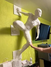 LIFE SIZE Spider-Man   Wall Mount Edition 3D Printed DIY Paint Yourself Kit