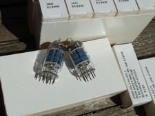 Matched Pair 6189W = E82CC = 12AU7 ungebrauch...