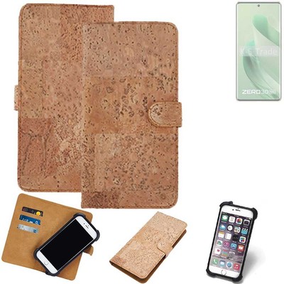 FÜR Infinix Zero 30 5G HÜLLE TASCHE KORK CORK ETTUI SCHUTZ COVER