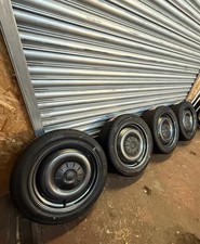 18” 5x120 Genuine JBW Smoothie Steels Vw Transporter Wheels Gunmetal Grey