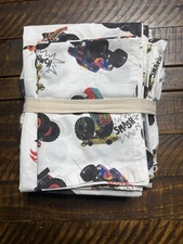 Pottery Barn Kids Hot Wheels Monster Trucks 3 Piece Twin Organic Sheet Set Pre O