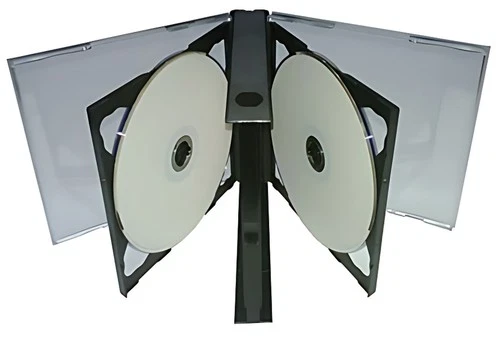 Black Quintuple 5 Disc CD Jewel Case Lot