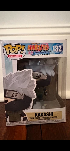FUNKO POP! ANIMATION--NARUTO SHIPPUDEN--KAKASHI FIGURE (NEW) #182