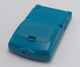Nintendo Gameboy Color GBC Teal Blue Console CGB-001 New Screen + 2 Games TESTED
