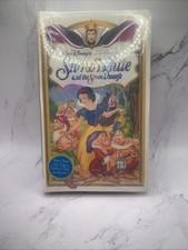 SNOW WHITE AND THE SEVEN DWARFS ~ 1st Release on VHS - Factory Sealed Brand New
