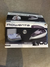 Rowenta First Class Compact Travel Mini Iron 120V-240V Dry/Steam w/bag Nice