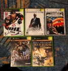 5 OG xbox CIB game lot | Gauntlet Hitman Full Spectrum Warrior Desert Storm
