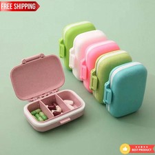 Daily Pill Box Portable Organizer Case Medicine Travel Storage Dispenser Case Uk