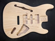 ST Guitar Body, Thinline, Ash, MADE IN USA - #2-1208