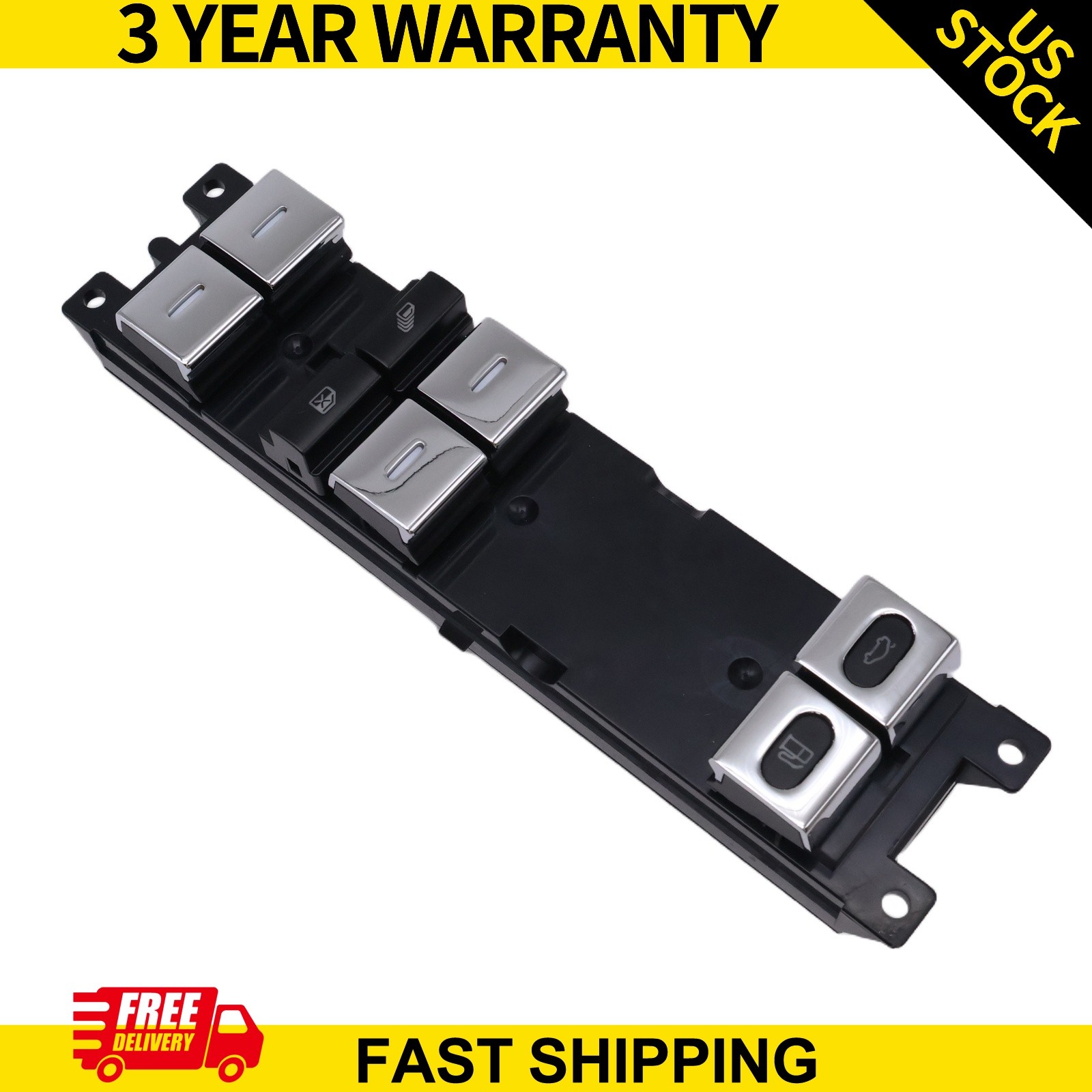 Bentley Continental GT 2004-2011 Left Window switch P/N 3W3959857