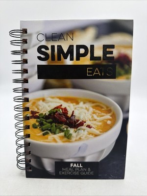 Clean Simple Eats Fall Meal Plan  Exercise Guide - Hardcover-spiral -