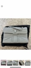 Borsa a tracolla Kurt Geiger London Kensington grigia trapuntata
