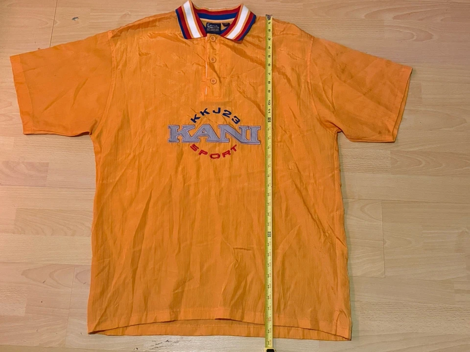 Polo deportivo Karl Kani vintage años 90 XL rap hip hop Foto 4 de 4