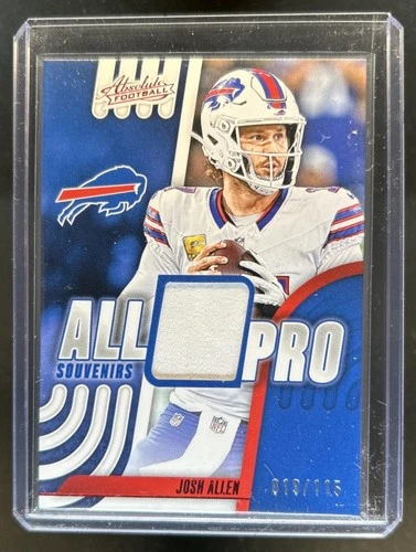 2025 Panini Absolute Josh Allen Base (RAW)