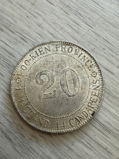 ND (1923) 2 Jiao/20 Cents Fukien China silver lot 3308
