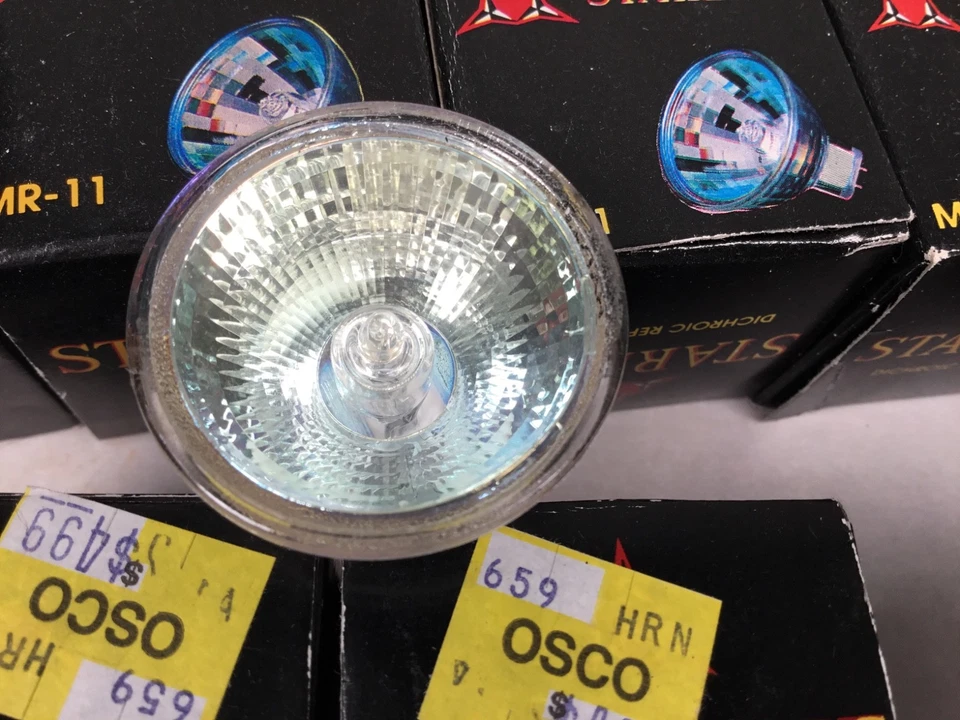 Vintage Starlite MR-11 Dichroic Reflector 30 bulbs available #200 - Image 3 of 4