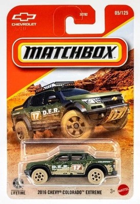 Matchbox Green 2016 Chevy Colorado Extreme 05/125 2025 | eBay
