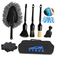10PCS Car Detailing Cleaning Kit Interior Cleaner, Car Detailing Brushes, Car