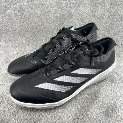 Adidas Adizero Impact WP Mens Baseball Cleats Black White‎ Metal JI1464 Size 16 Adidas Adizero Impact WP Mens Baseball Cleats Black White  main image 2
