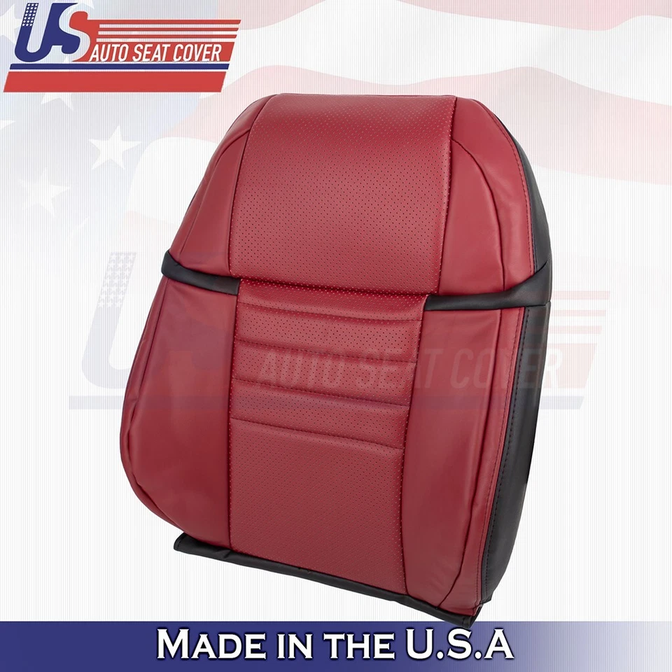 Juego de tapas e inferiores de cuero rojo Fit Lexus GS350 F-Sport 2017 2018 2019 2020 Foto 3 de 4