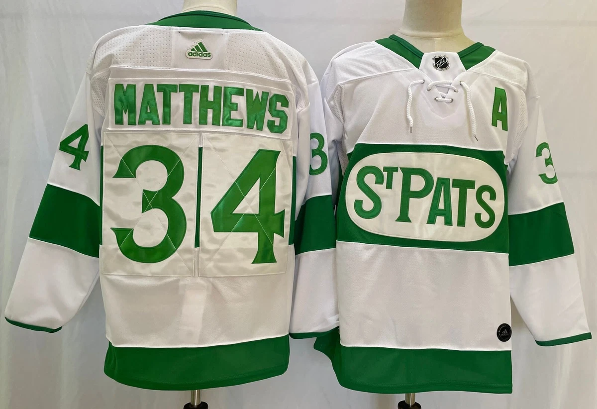 Toronto Maple Leafs St. Pats Jersey #34 Auston Matthews