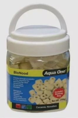 Aqua One Bio Nudeln Keramik Filtermedien mit gratis Netzbeutel Aquarium