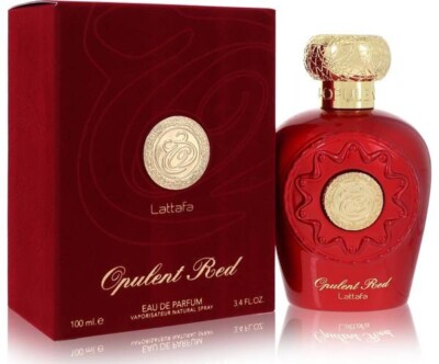 NEW Opulent Red by Lattafa Perfume Spray for Women 100ml 3.4 fl oz