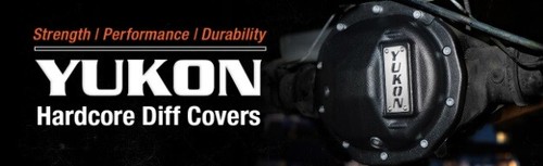 Yukon Hardcore Rear Dana 44 Differential Cover for '07-'18 Jeep Wrangler JK JKU - Picture 11 of 12