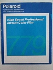 Polaroid 779 - Color instant film ISO 640 10 exposures 2 cassettes #609093