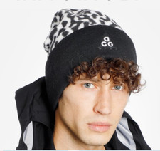 Nike ACG Fleece Beanie Unisex fleece Animal Print Winter Snug Fit One Size