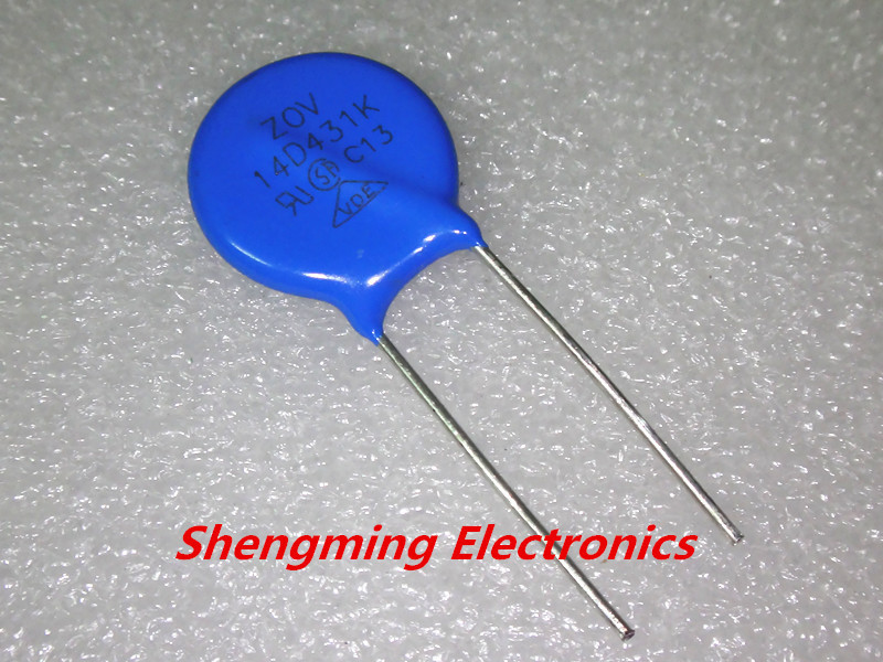 100PCS Varistor 10D431K Metal voltage dependent resistor 10MM 430V