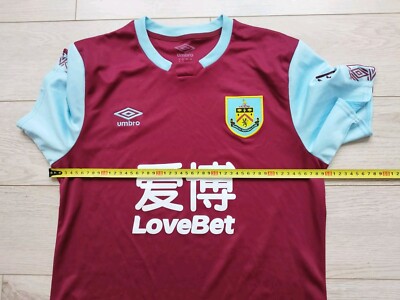 Burnley football jersey home shirt 2019-2020 Umbro size M | eBay