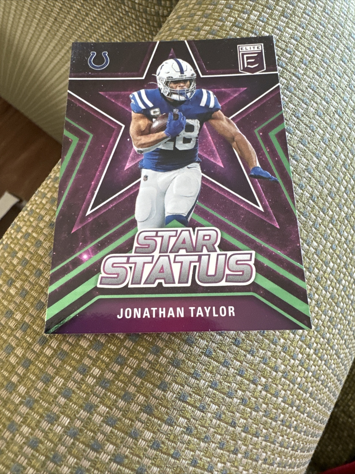2023 Donruss Elite Jonathan Taylor Star Status Insert #11 - Indianapolis Colts