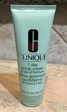 CLINIQUE / 7 Day Scrub Cream Rinse-off Formula 3.4 oz/100 mL MSRP $24  NEW