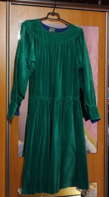 kenzo green dress Kenzo Flower Spot Long Dress in Black