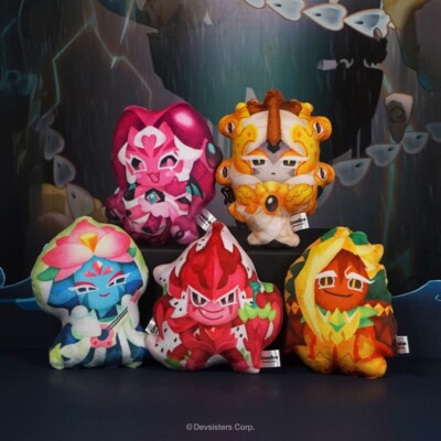 Cookie Run OvenBreak Dragon Cookies Plush Keyring Keychain Stuffed